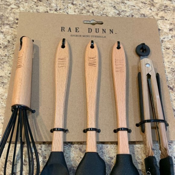 RAE DUNN 5 Piece Utensil Set - NIP - Picture 3 of 3